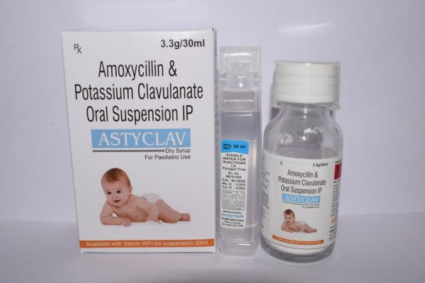 Amoxycillin & Potassium Clavunate Oral Suspension IP 6.6G/30ML