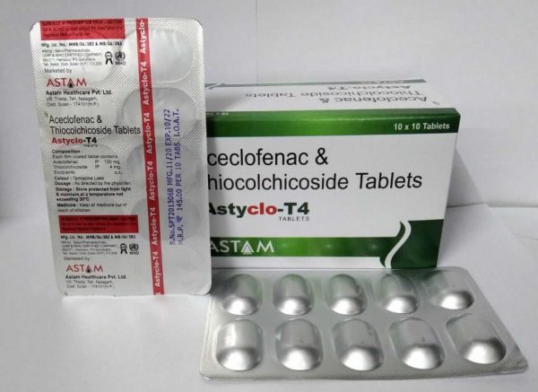 Aceclofenac Thiocolchicoside Tablets